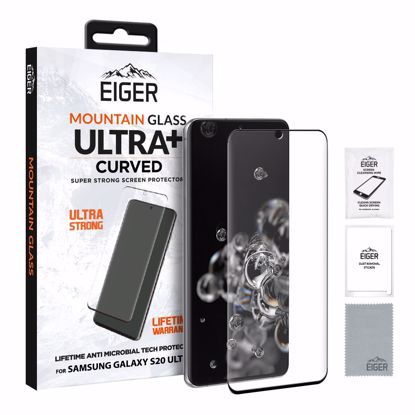 Picture of Eiger Eiger GLASS Mountain ULTRA+ Super Strong Screen Protector for Samsung Galaxy S20 Ultra