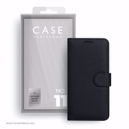 Picture of Case FortyFour Case FortyFour No.11 for Samsung A23 4G in Cross Grain Black