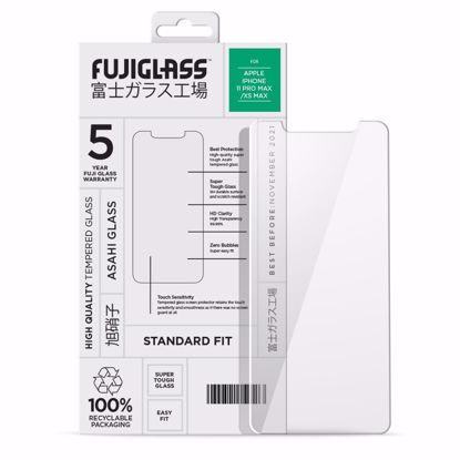 Picture of Fuji Fuji Standard Fit Screen Protector for Apple iPhone 11 Pro Max/XS Max in Clear
