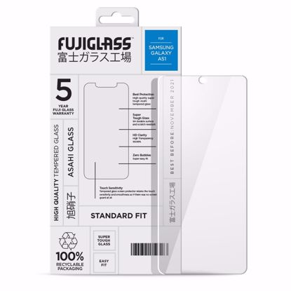 Picture of Fuji Fuji Standard Fit Screen Protector for Samsung Galaxy A51 in Clear
