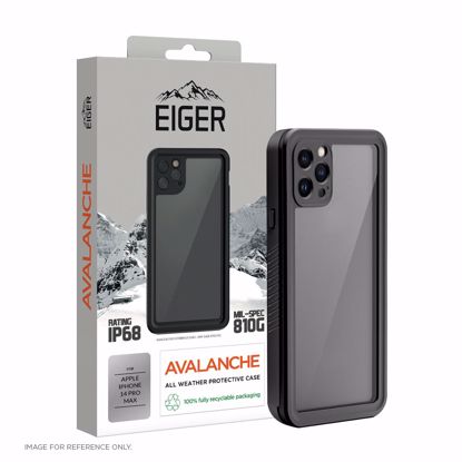 Picture of Eiger Eiger Avalanche Case for Apple iPhone 14 Pro Max in Black