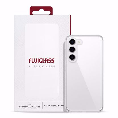 Picture of Fujiglass Fujiglass Classic Case for Samsung Galaxy A34 5G in Clear