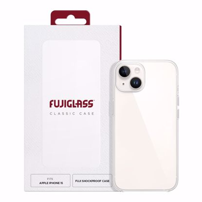 Picture of Fujiglass Fujiglass Classic Case for Apple iPhone 15 in Clear