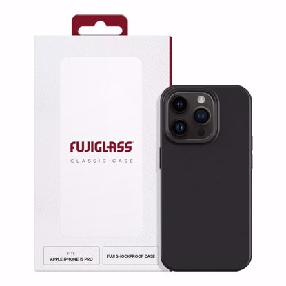 Picture of Fujiglass Fujiglass Classic Case for Apple iPhone 15 Pro in Black