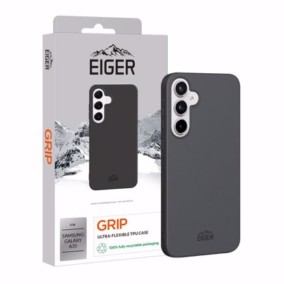 Picture of Eiger Eiger Grip Case Samsung A35 in Black